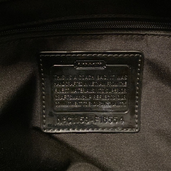 Coach Monogram Shoulder Bag with Removable Crossbody Strap - Picture 10 of 13